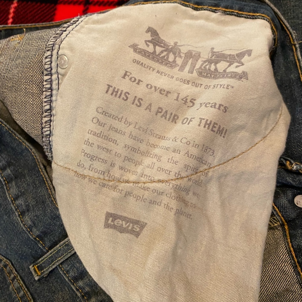 Men’s Levi’s 559  Classic Blue Denim Jeans - Picture 7 of 9